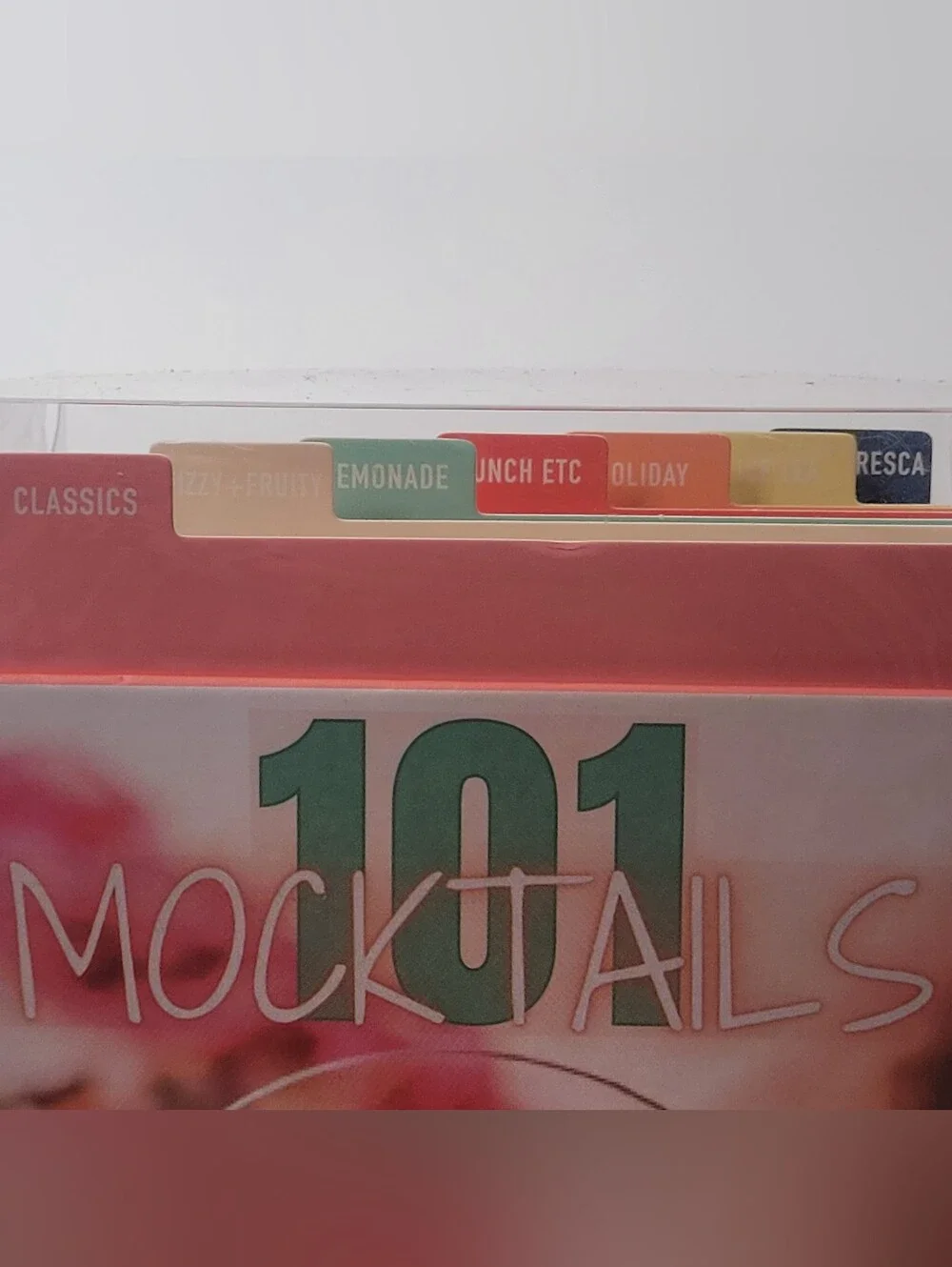 Eccolo Mocktails 101 Recipes To Make At Home 0% Alcohol 100% Taste File Card Box